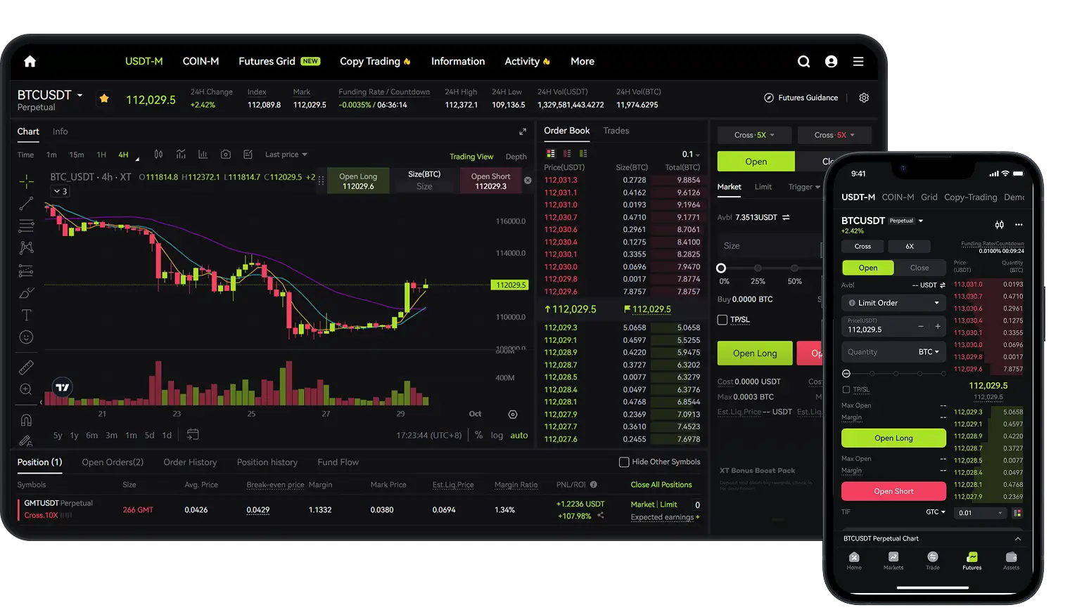 Trading platform preview